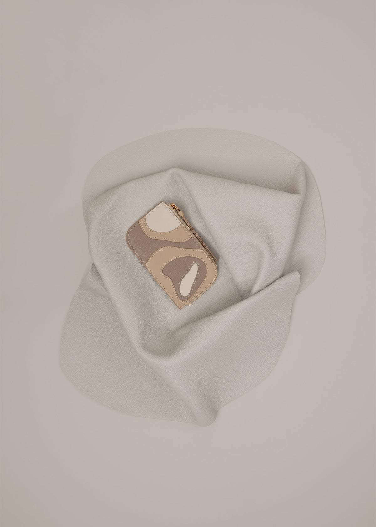 Porte cartes Atla - Trio Taupe