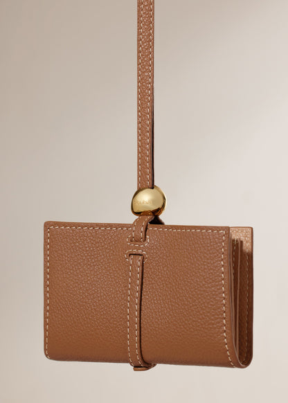 Porte cartes Kayé - Duo Camel Grainé