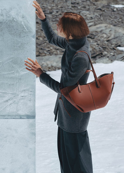 Cyme Mini - Cognac Grainé