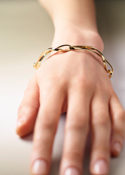 Bracelet Chaîne Éole - Dorée à l’or 24 carats