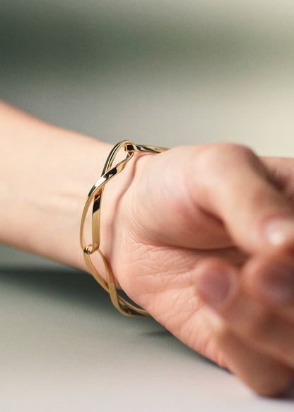 Bracelet Chaîne Éole - Dorée à l’or 24 carats