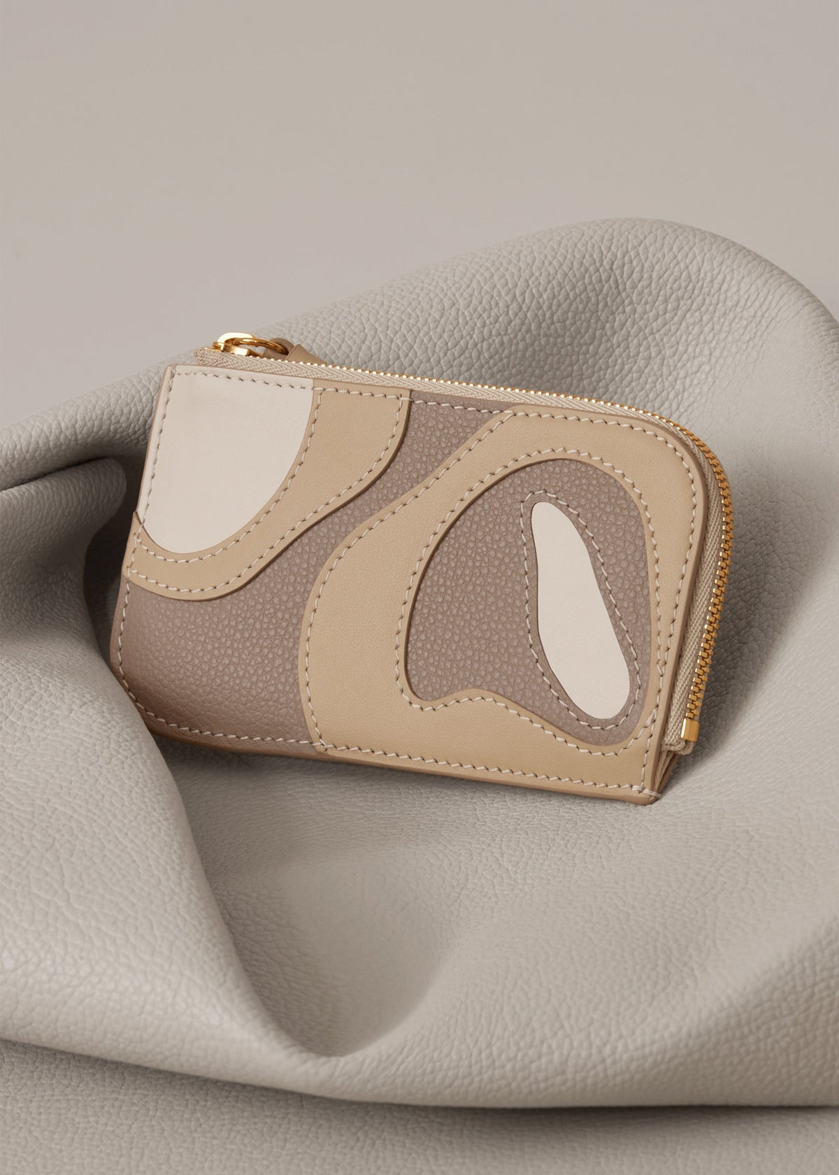 Porte cartes Atla - Trio Taupe