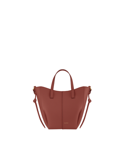 Cyme Tote Nano - Terracotta Grainé