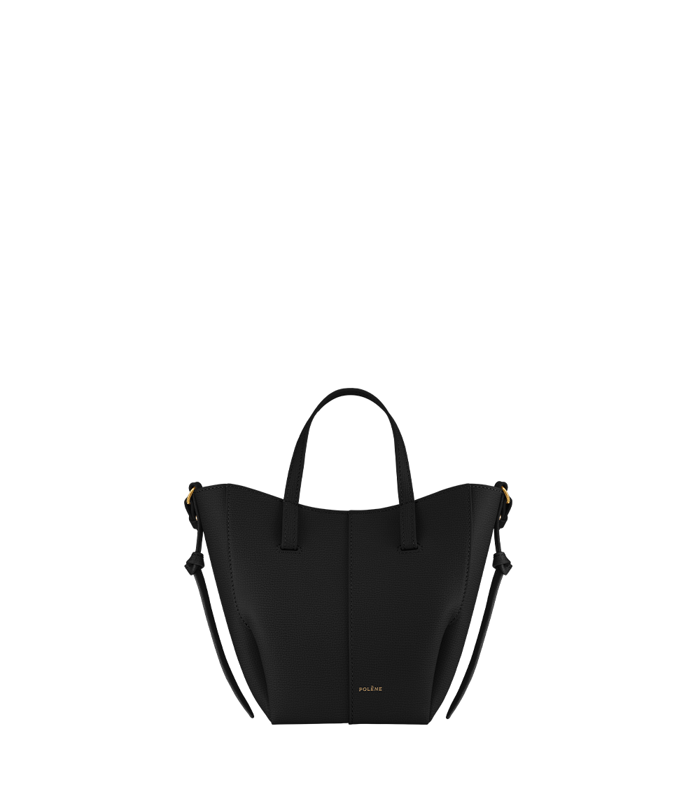 Cyme Tote Nano - Noir Grainé