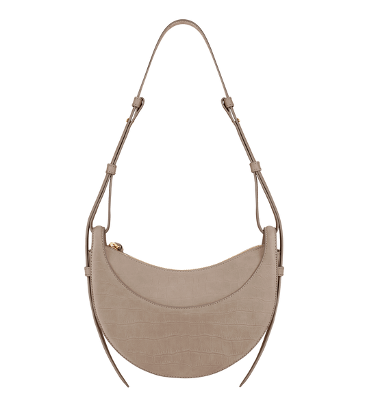 Numéro Dix - Taupe Nubuck Crocodile